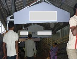 Signage, FOB,leading to PF No.1 - 10x3 ft - BL