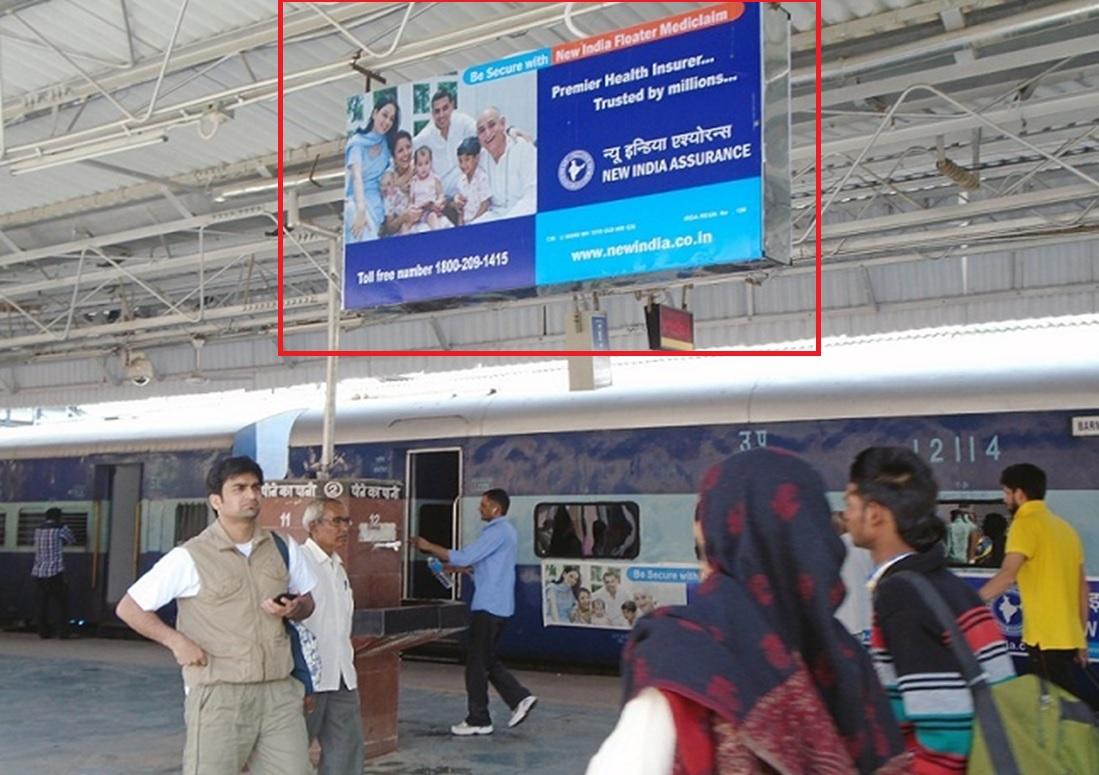 Back Lit Panel- 6 W x 3 H Ft- At Railway station platfroms 1,2,3,4,5,6 Back Lit Panel- 6 W x 3 H Ft- At Railway station platfroms 1,2,3,4,5,6