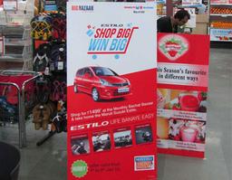 Marketing Collateral - Standee Advertising