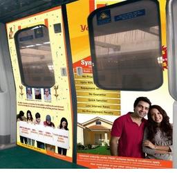 Metro Train - Hyderabad-Interior Train Advertising-Full Door Advertising (entry & exit sliding doors)