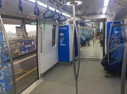 Metro Train - Hyderabad-Interior Train Advertising-Option 3