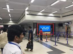 Departure - 8 x 4 Ft - Near Security Check - Back Lit Panel