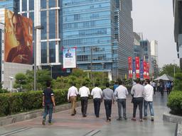 Tripole - Cyber Hub Entrance RK Square - 13 W x 20 H Ft