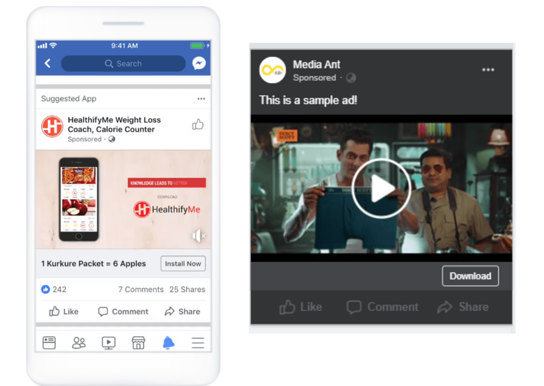 Facebook- App Install Advertising-Option 2 Facebook- App Install Advertising-Option 2