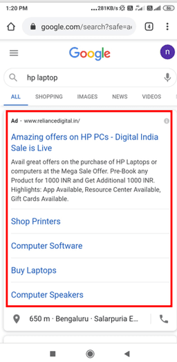 Google Search- Dynamic Search Advertising-Option 1