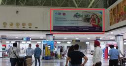 Domestic- Departure Entry Area, Departure Atrium- 20 W x 8 H Ft