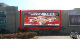 Hoarding 30 W x 20 H Ft Facing The Four Wheeler Check Point North Mall Entrance