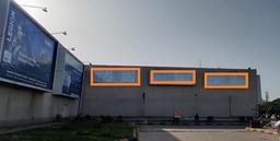 Facade 20 W X 9 H Ft Facing Lawn & VIP Parking North Mall Entrance Drop Off.jpg