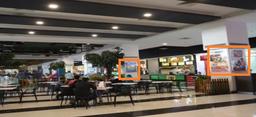 Pillar Branding 3 W X 5 H Ft Food Court