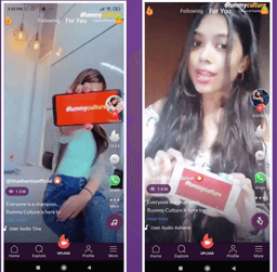 Rummy Culture hashtag ad