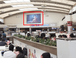 Food Court Area - 22 W x 12.6 H Ft.