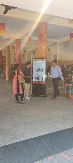 Vertical Digital Standee - Hyderabad