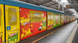 Exterior Train Branding