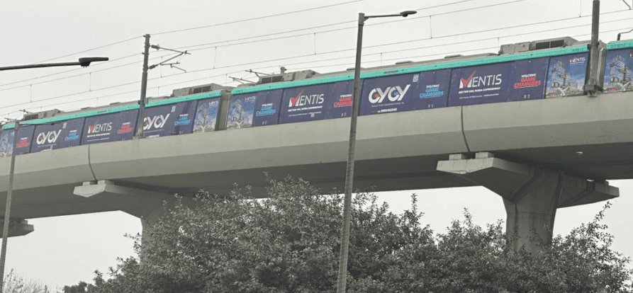 Exterior Train Branding Exterior Train Branding