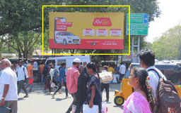 Facing Station Entrance & Exit/Near Parking