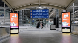 Spread across Departures