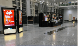 Spread across Arrivals VCA area
