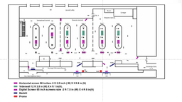 Arrival Aerobridge corridor, Baggage belt hall, Arrival exit gates