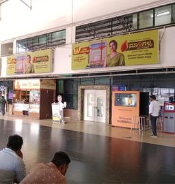Central ticket counter & circulating area
