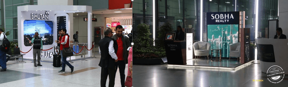 T3 International Departure, Canyon Area – Post Security Frisking T3 International Departure, Canyon Area – Post Security Frisking