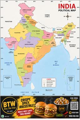 Indian Political Map