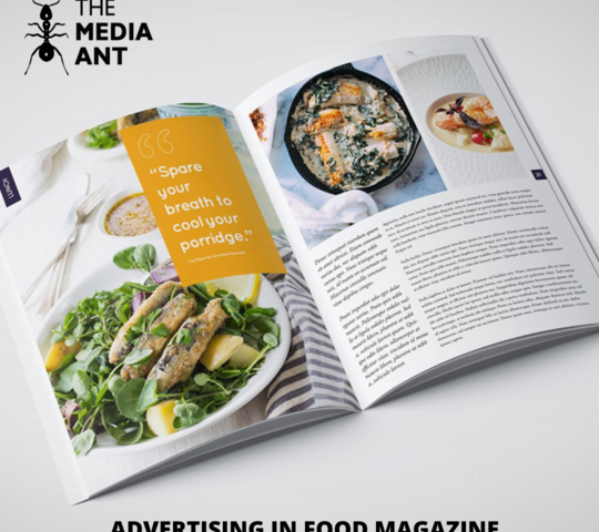 Advertising In Food Magazine