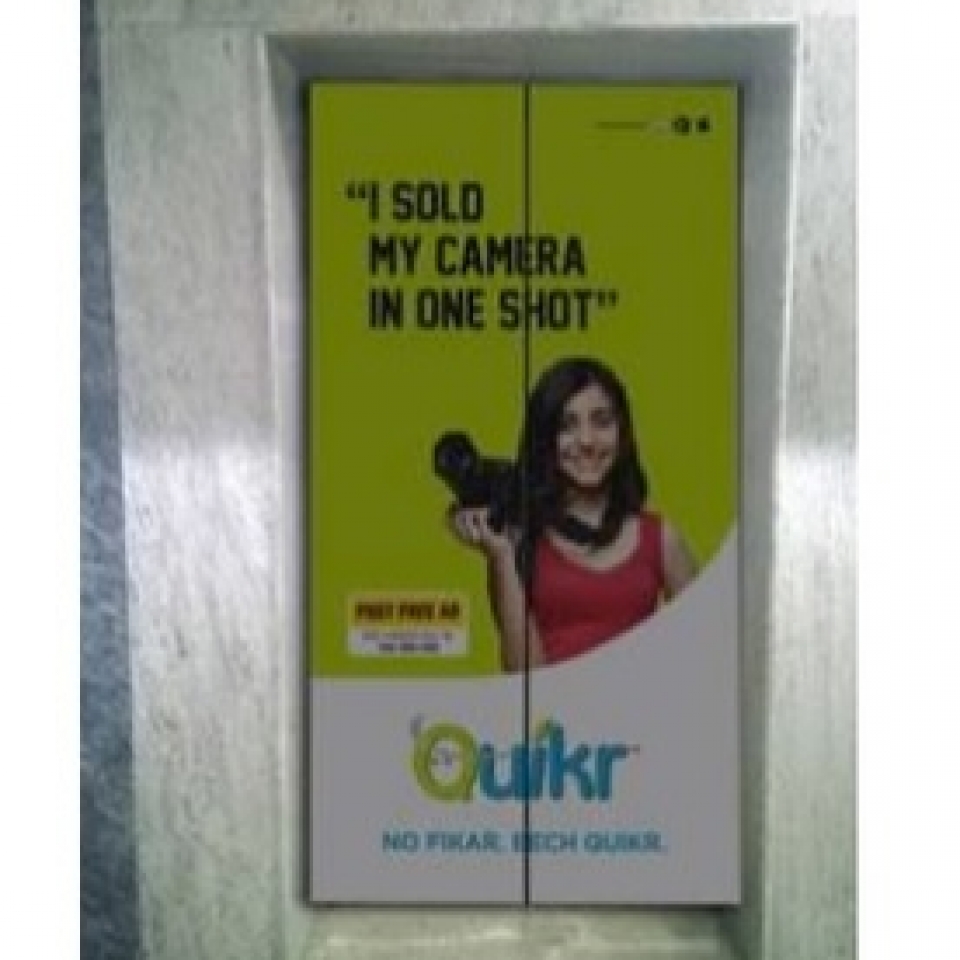 Elevator Branding- Quikr