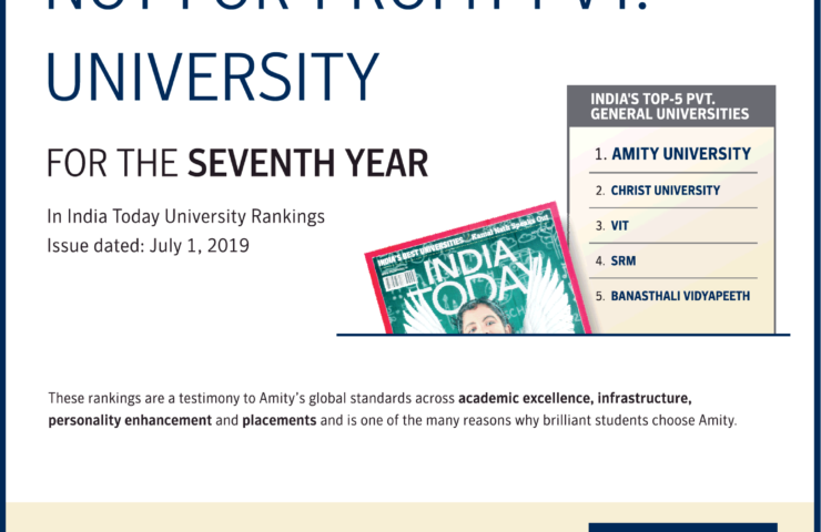 Times Of India Delhi Advertisement For Amity University