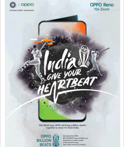 Front Page Advertisement In Times Of India Mumbai For Oppo