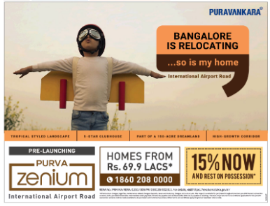 TOI Bangalore ad for Purvankara