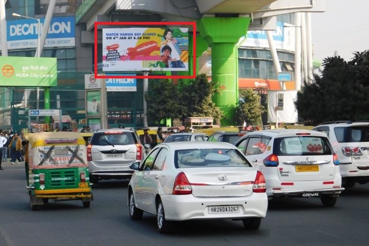 Advertising On Hoarding In Sector 29, Gurugram