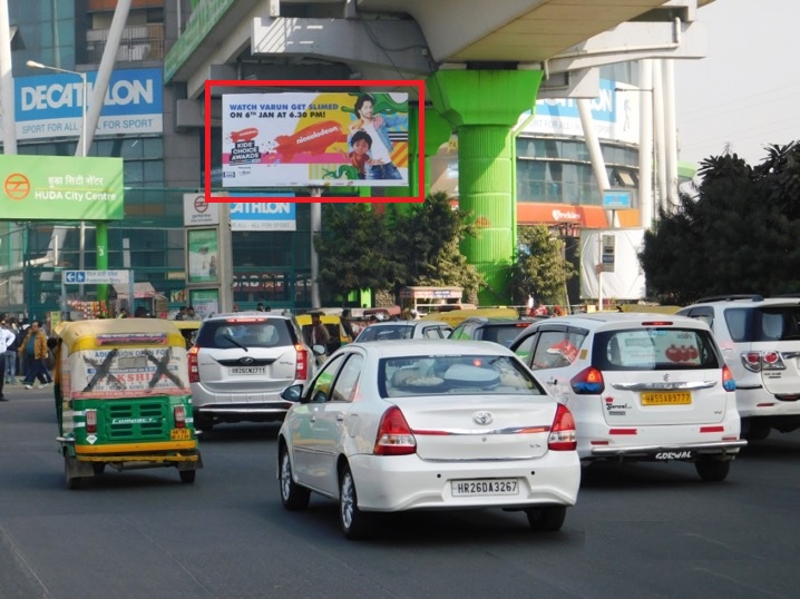Advertising On Hoarding In Sector 29, Gurugram