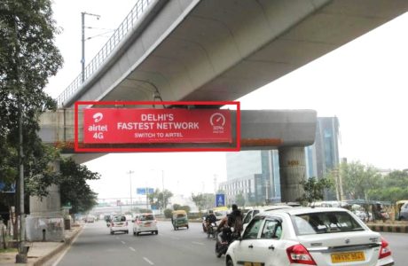Advertising On Hoarding In Sector 17, Gurugram
