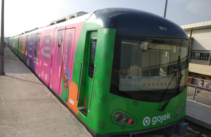 Campaign Execution For Go-Jek To Target Techies In Gurgaon. 1 Rapid Metro Advertising, Go-Jek Campaign Gurgaon