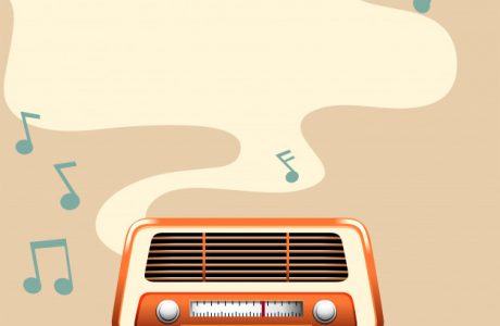 Radio Card With Copy Space 1308 30870