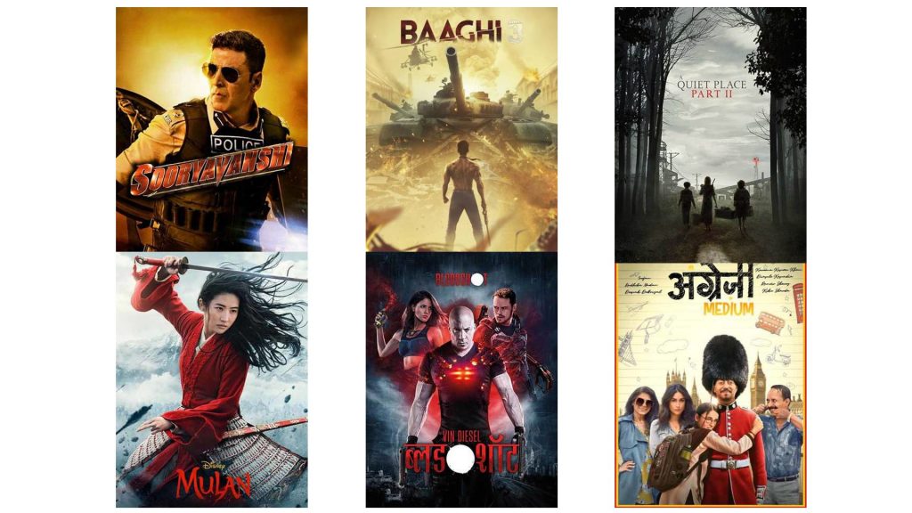 Movies releasing in March 2020