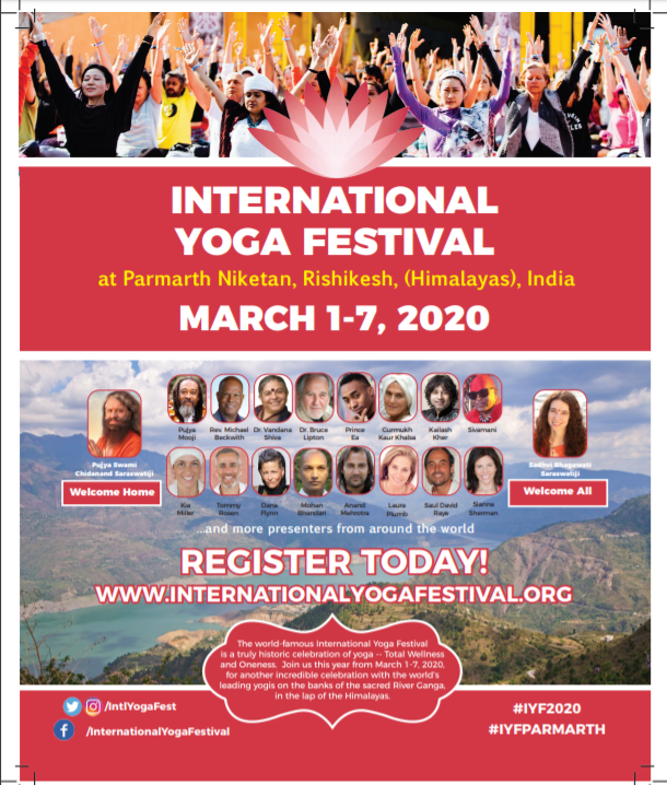International yoga festival campaign