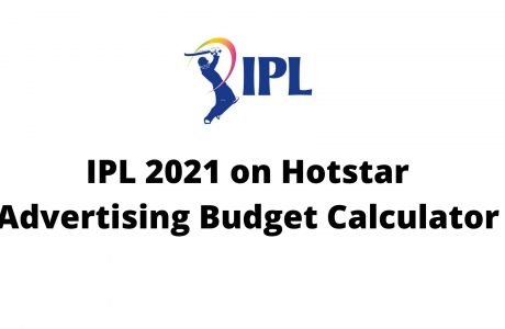 IPL 2021 Budget Calculator