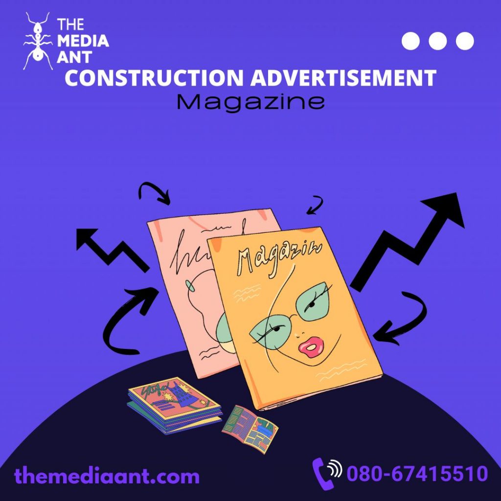 Book Construction Advertisement In Magazine