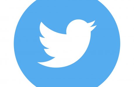 Social Media Twitter Logo Blue Isolated Free Vector