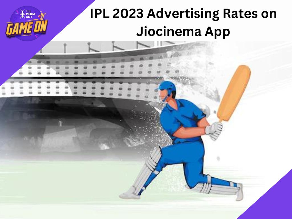 Ipl 2023 Advertising Rates On Jiocinema App