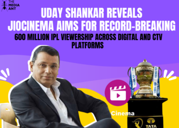 Uday Shankar Reveals: JioCinema Aims for Record-Breaking 600 Million IPL Viewership Across Digital and CTV Platforms